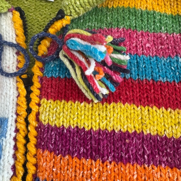 Native Multicolor Wool Cotton Blend Sweater - Picture 2 of 7